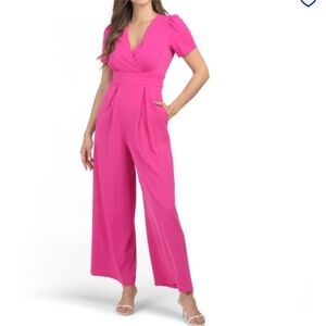 Julia Jordan Pink Jumpsuit